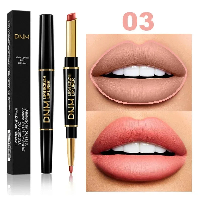 2 In 1 Matte Lipstick Pencil - CC Beauty Supply