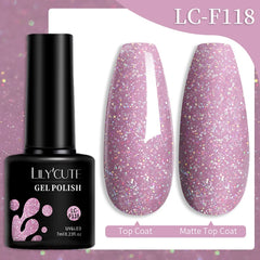 7ML Glitter Gel Nail Polish