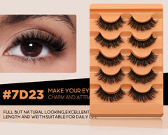 5 Pairs Fluffy Eyelashes - CC Beauty Supply